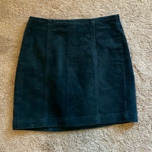 Green pacsun corduroy skirt